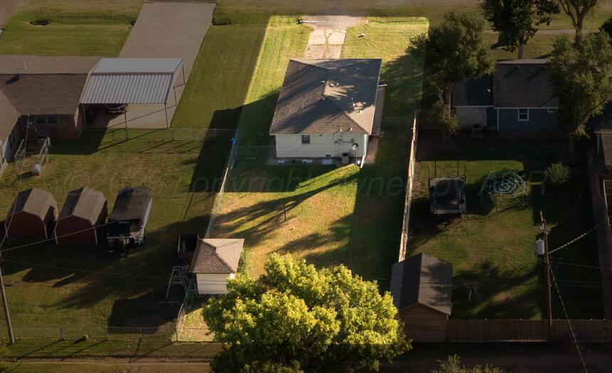 1107 Main Street Panhandle, TX 79068 - Photo 5 of 24 a aerial view of a house