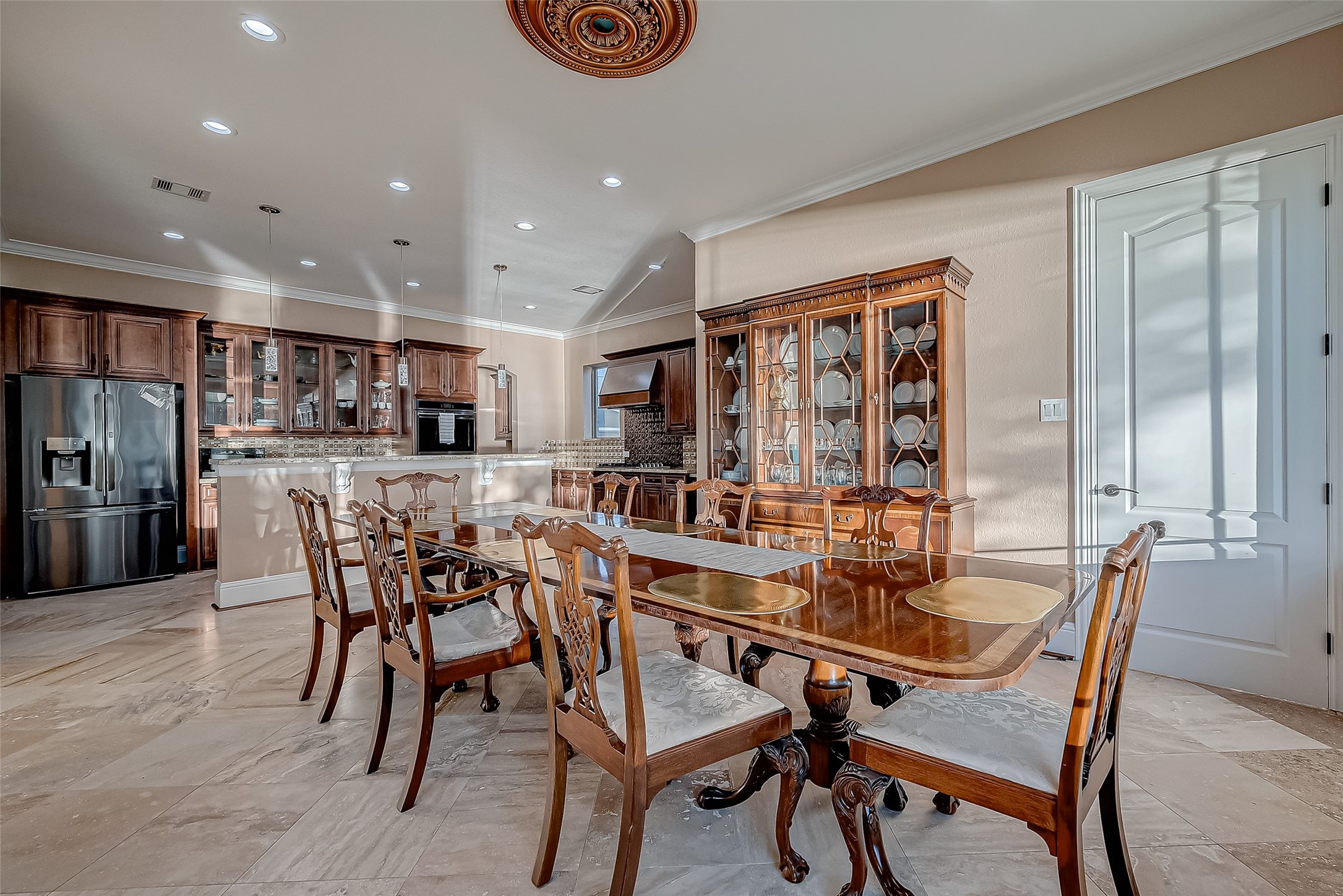 2011 Crescent Drive La Porte, TX 77571 - Photo 13 of 47 a dining room with furniture and window
