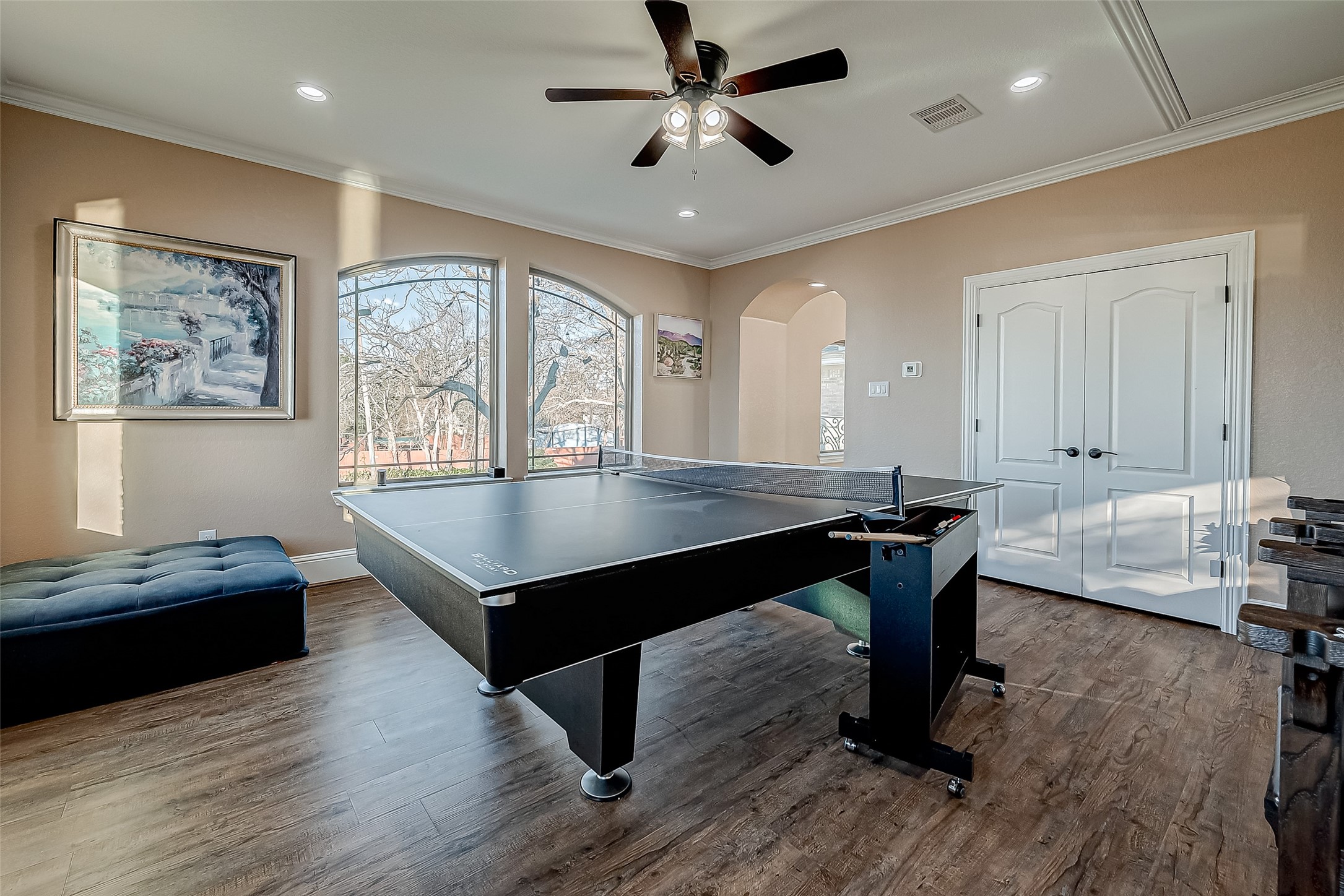 2011 Crescent Drive La Porte, TX 77571 - Photo 31 of 47 a living room with furniture and wooden floor