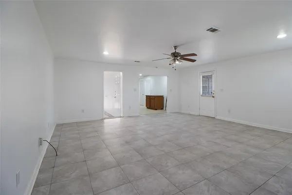 a view of a livingroom with a stove