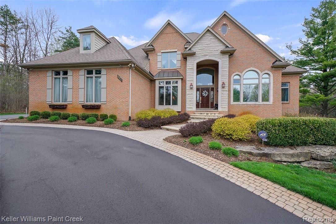 Stately Brick & Stone Exterior