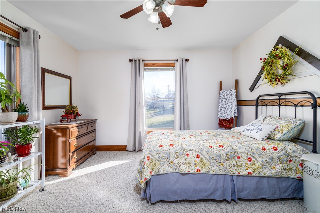 153 Patterson Road Weirton, WV 26062 - Photo 27 of 42 Carpeted bedroom featuring ceiling fan