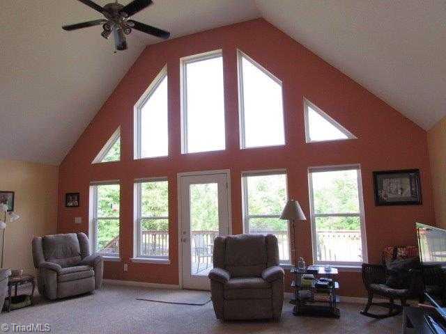 847 Wright Country Road Ramseur, NC 27316 - Photo 2 of 16 Den/Family/Great Room. Vaulted Ceiling