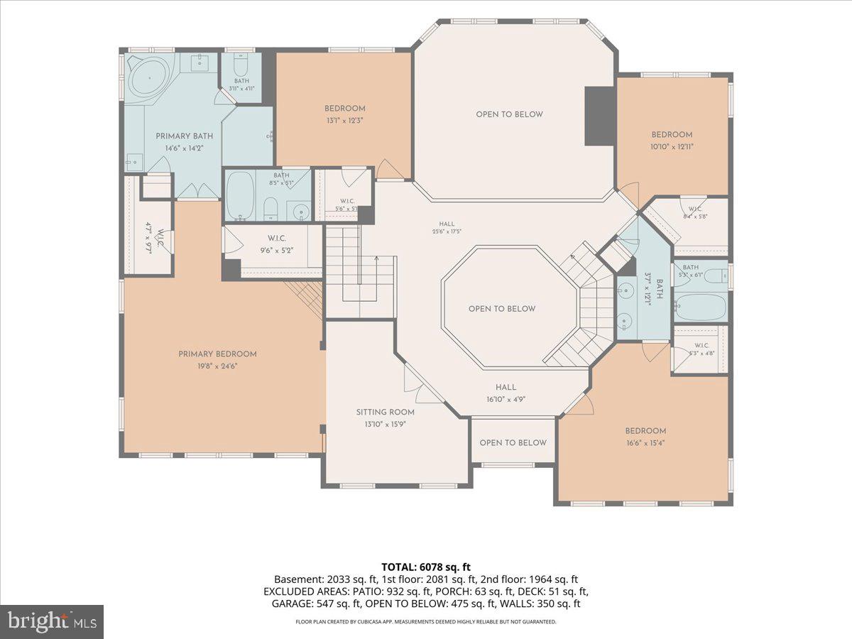 7136 Ayers Meadow Lane Springfield, VA 22150 - Photo 52 of 53 Upper Level Floor Plan