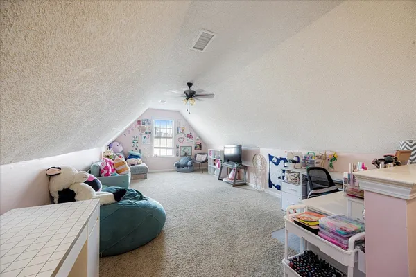 a view of a livingroom with toys