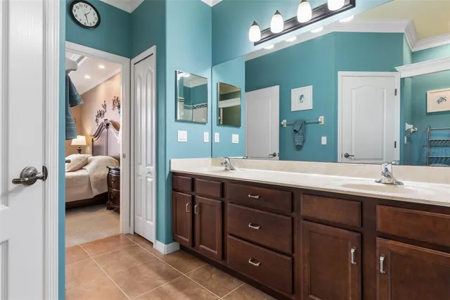 an aerial view of a house with a lake view