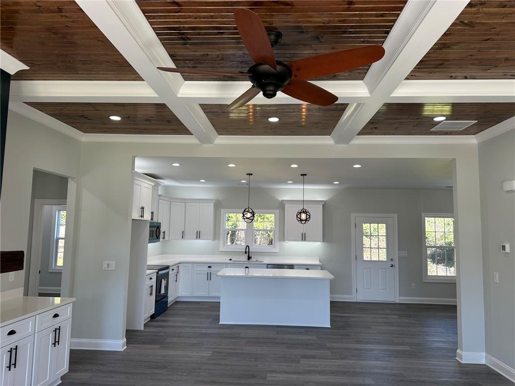 2513 Weldon Drive Augusta, GA 30906 - Photo 14 of 33 a view of kitchen and hall with wooden floor
