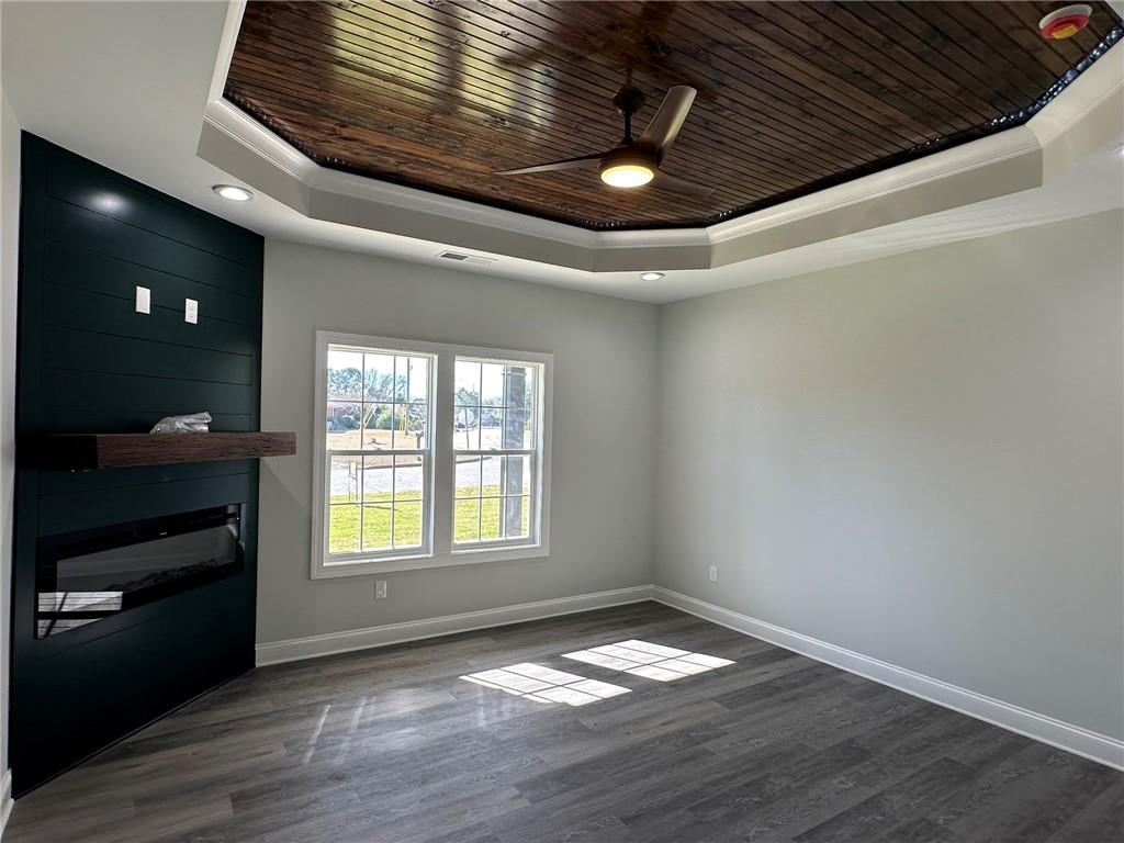 2513 Weldon Drive Augusta, GA 30906 - Photo 25 of 33 a view of empty room with wooden floor and fan