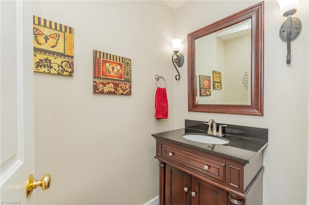 5414 Tower Road Greensboro, NC 27410 - Photo 19 of 45 Lovely 1/2 Bathroom on Main Level