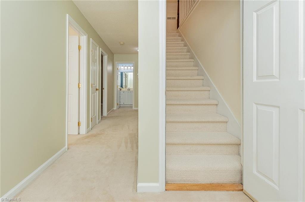 5414 Tower Road Greensboro, NC 27410 - Photo 33 of 45 Stairs to 3rd floor
