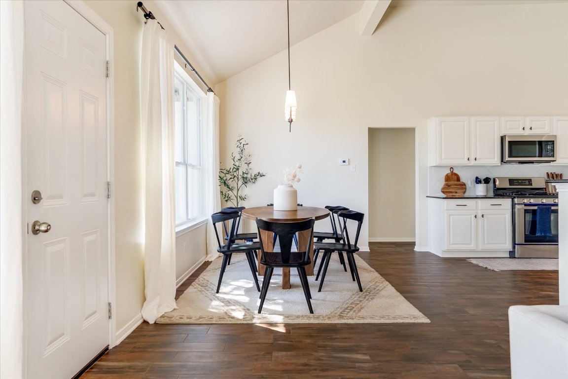 13201 North Ridge Circle Leander, TX 78641 - Photo 9 of 33 a view of a dining room with furniture