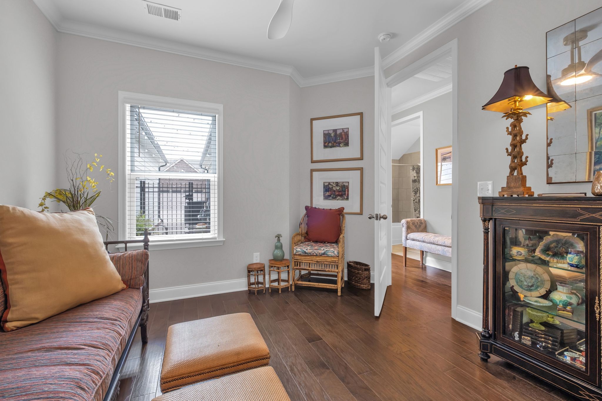 131 Calm Waters Street Franklin, TN 37064 - Photo 20 of 32 a bedroom with furniture and a lamp