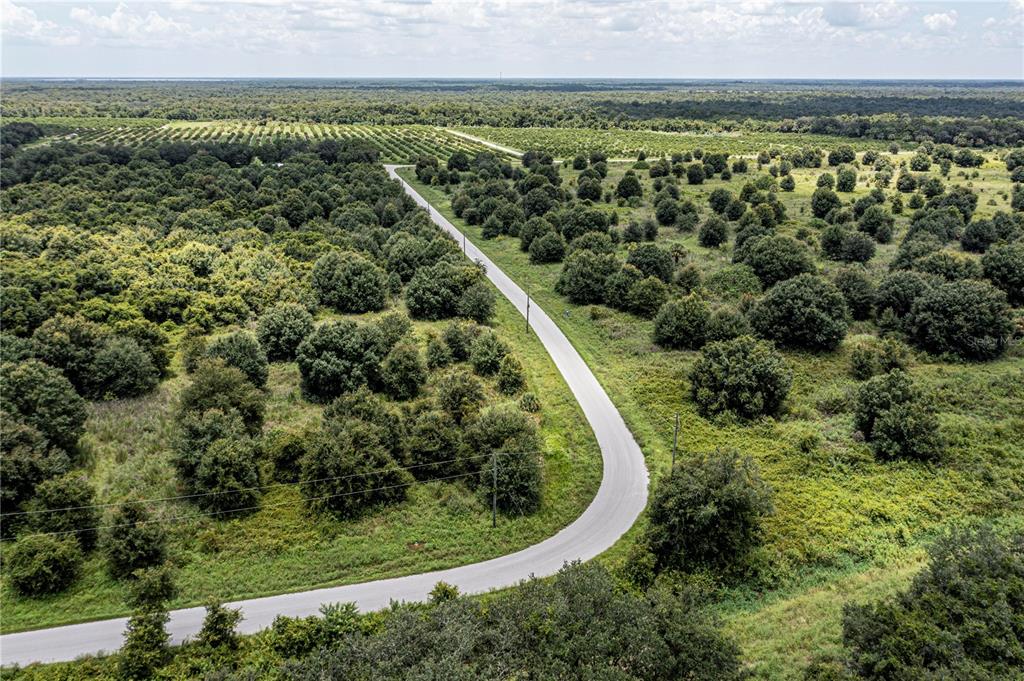 Southwest Hull Avenue Fort Ogden, FL 34267 - Photo 20 of 36 an aerial view of a residential houses with outdoor space and trees