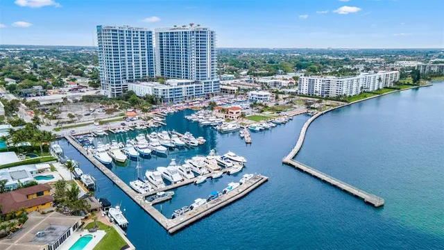 a view of building with garden