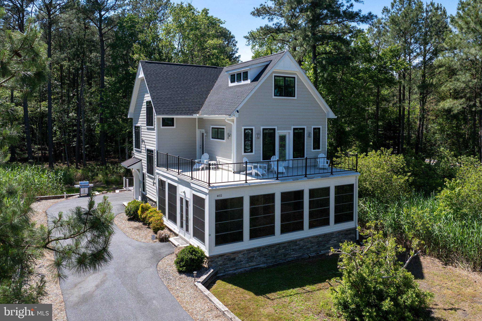 Charming home nestled in nature's embrace.