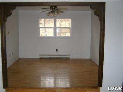 3025 Funks Mill Road Riegelsville, PA 18077 - Photo 3 of 5 a view of a window in an empty room