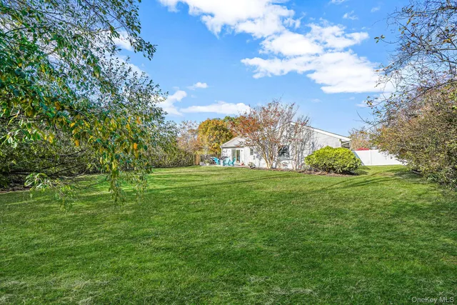 a view of a green field