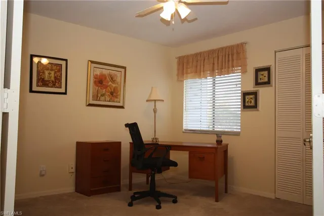 a view of a workspace with a window