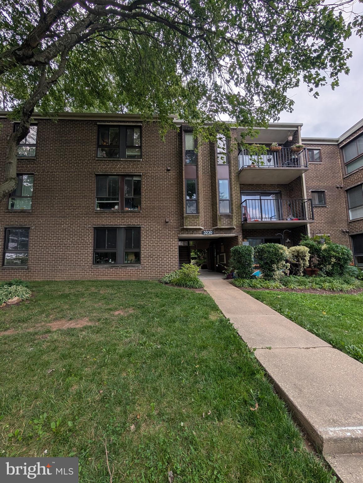 Top floor unit for extra privacy