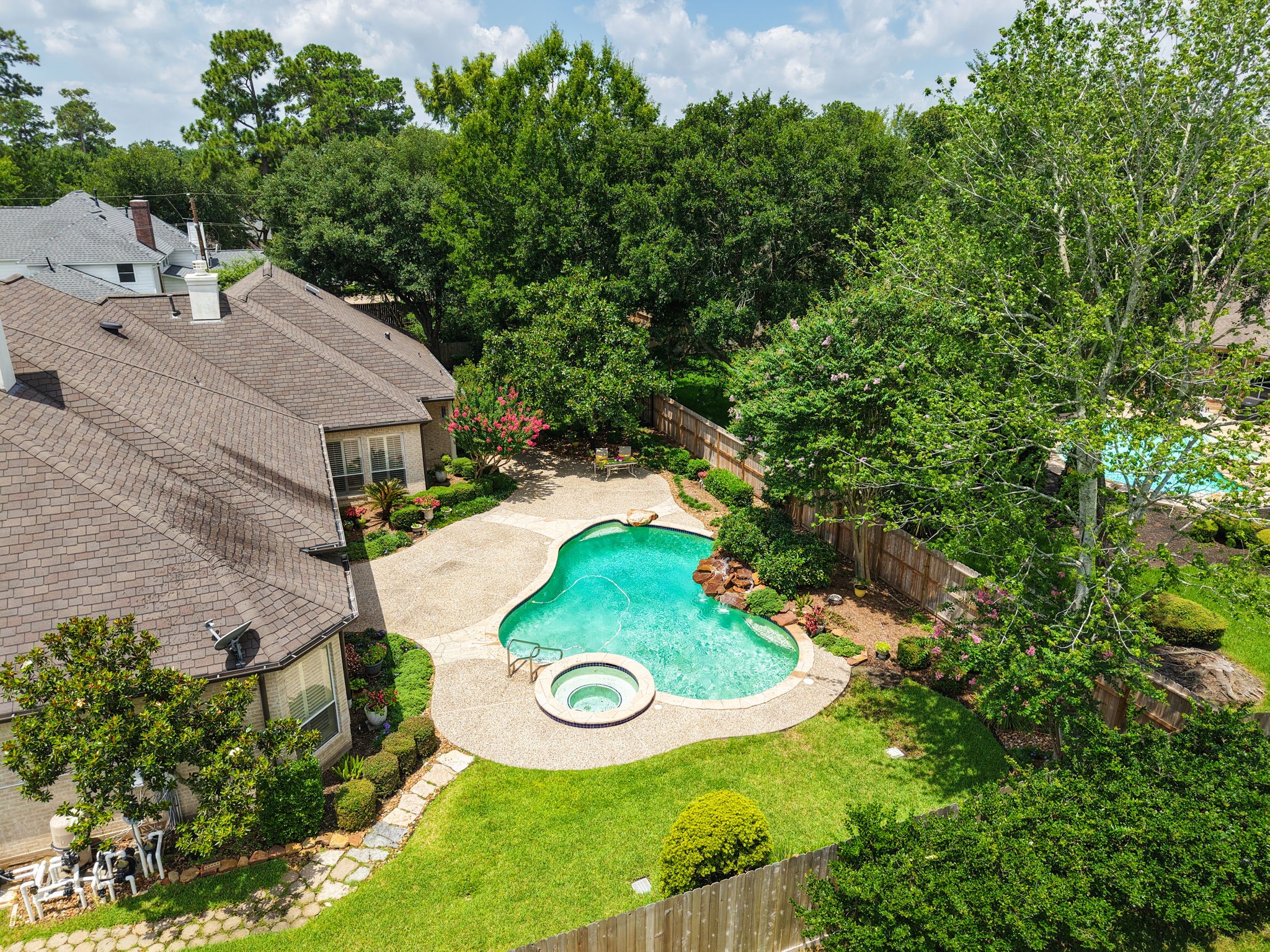 6610 Radley Drive Spring, TX 77379 - Photo 41 of 50 Wow!! Your private oasis.