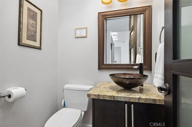 a view of a balcony with ocean view
