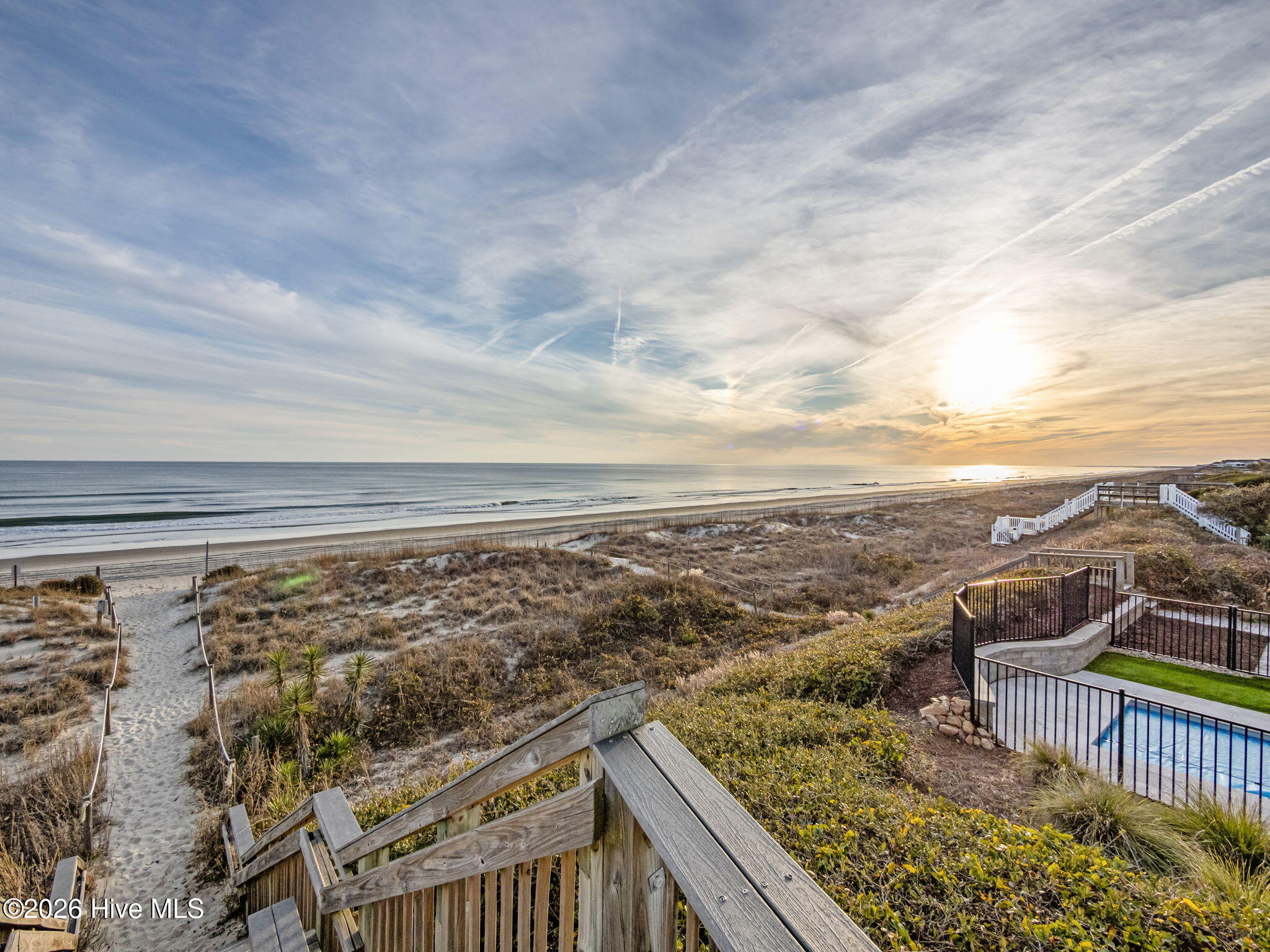8801 Reed Drive, Unit 613 Emerald Isle, NC 28594 - Photo 33 of 41 Walkway to Beach