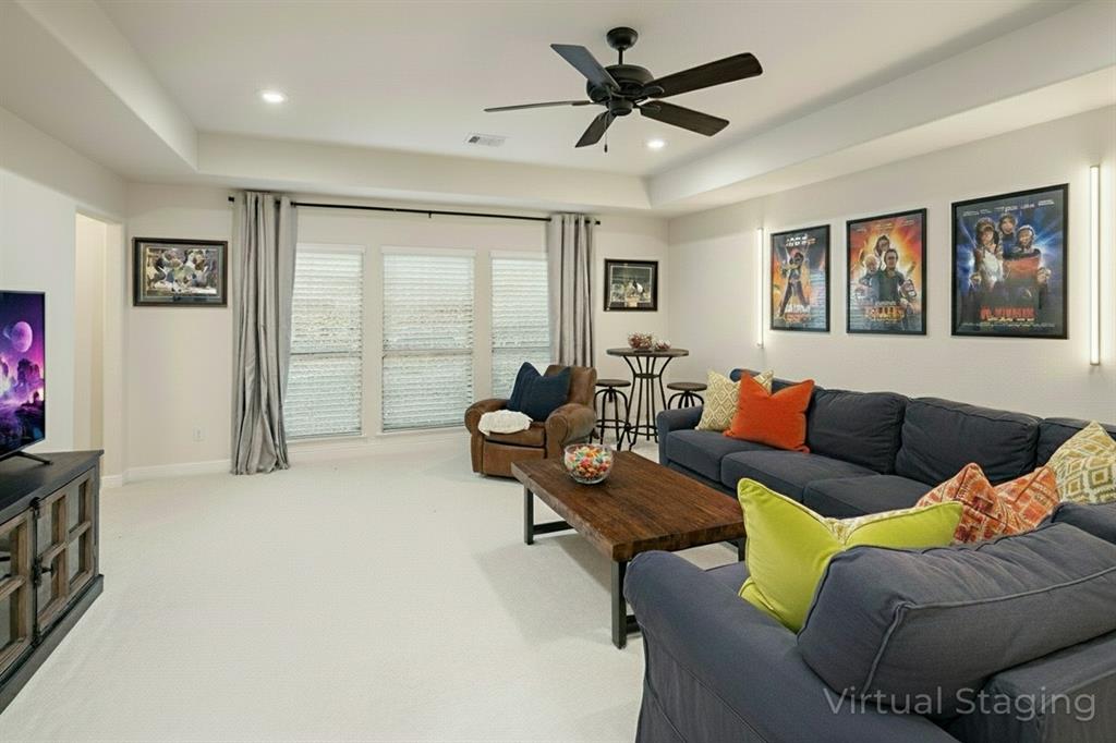 1715 San Jacinto Drive Allen, TX 75013 - Photo 17 of 33 a living room with furniture and a large window