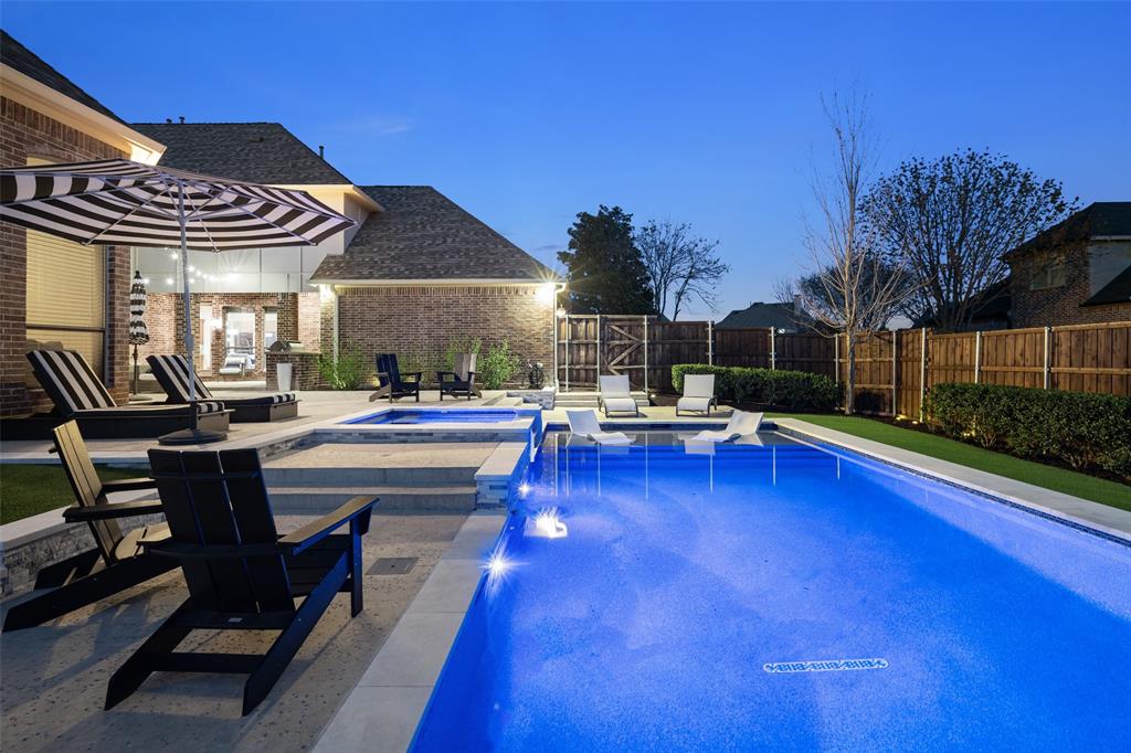 1715 San Jacinto Drive Allen, TX 75013 - Photo 22 of 33 a view of a swimming pool with outdoor seating