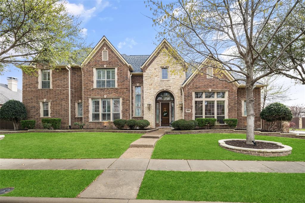 1715 San Jacinto Drive Allen, TX 75013 - Photo 27 of 33 a front view of a house with a yard