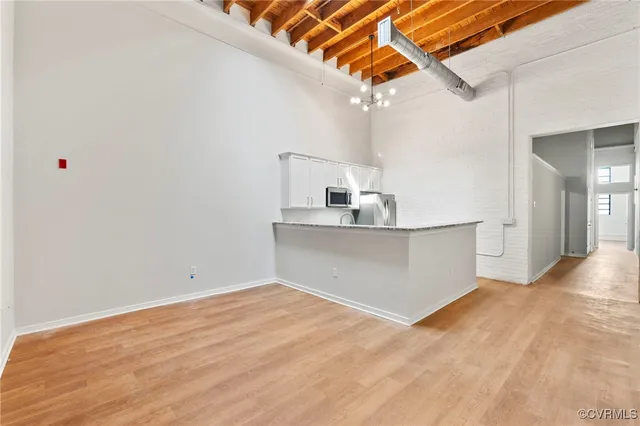 a view of kitchen and utility room