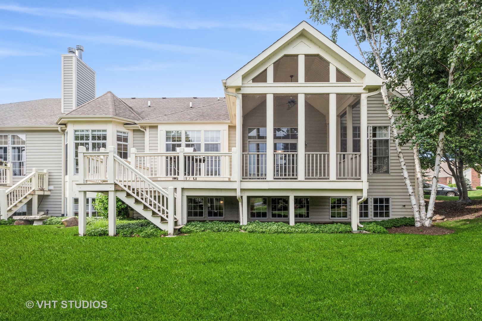 1 Sugar Maple Court Lake In The Hills, IL 60156 - Photo 22 of 29 a view of a house with a yard