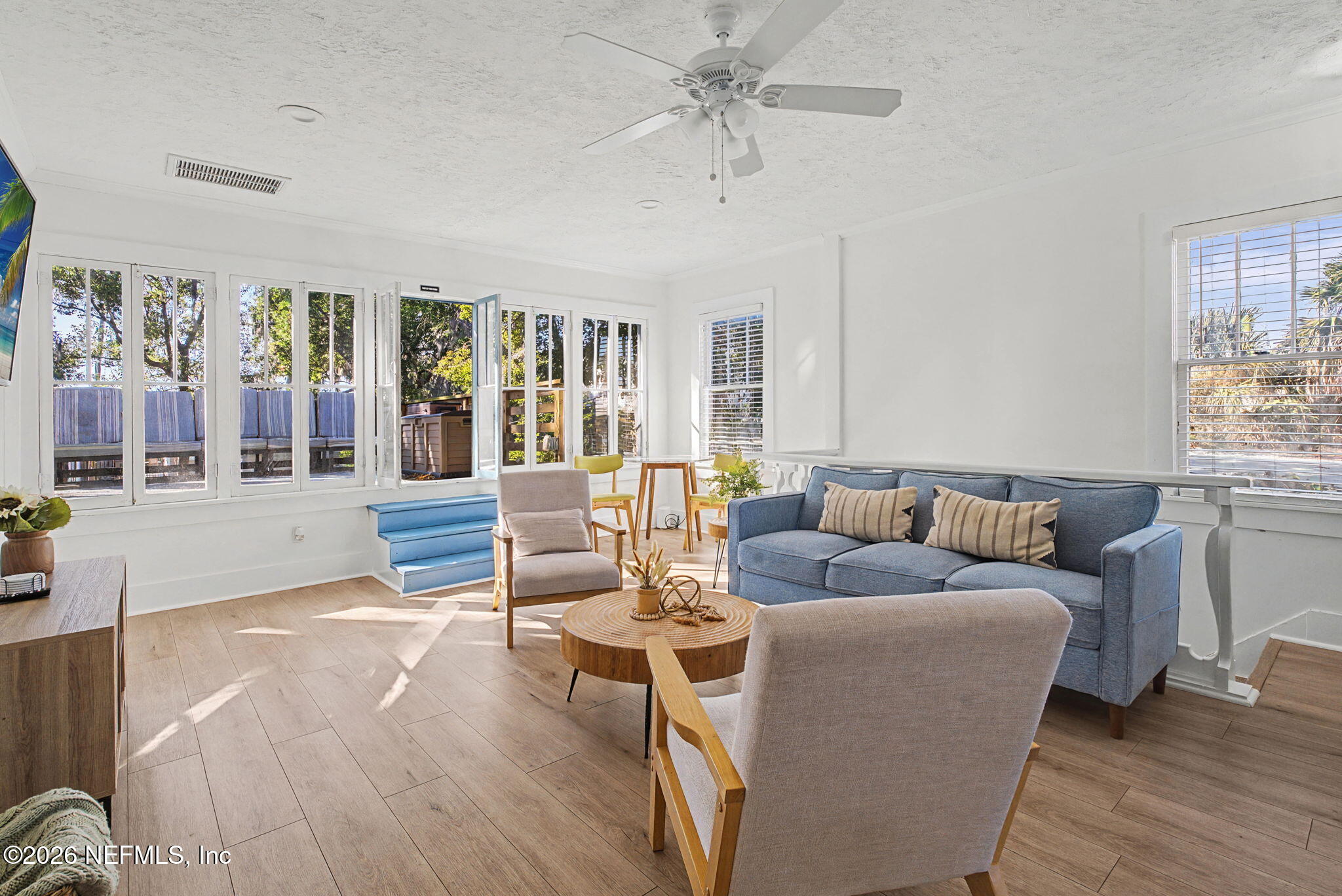 16 Myrtle Avenue St. Augustine, FL 32084 - Photo 14 of 47 a living room with furniture and a large window