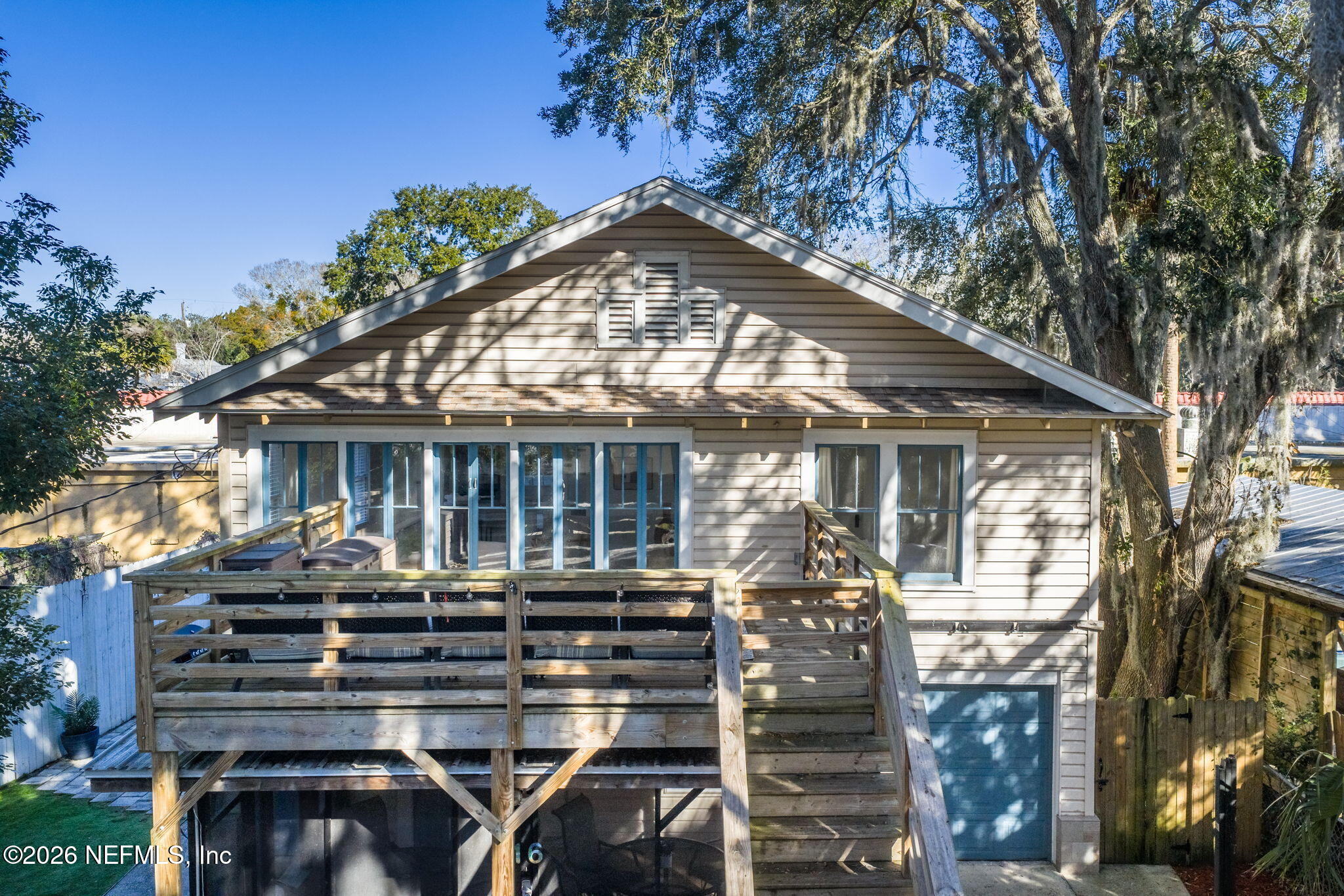 16 Myrtle Avenue St. Augustine, FL 32084 - Photo 34 of 47 a front view of a house with a porch