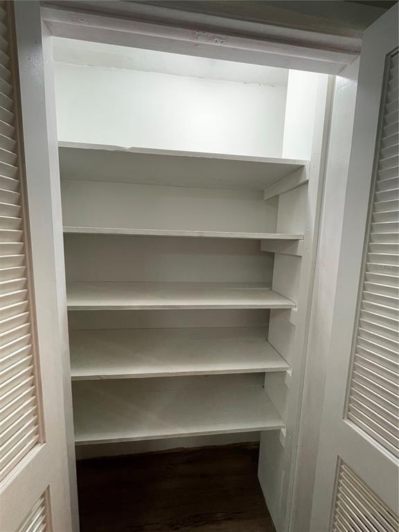 3267 Rackley Road Brooksville, FL 34604 - Photo 12 of 23 a view of walk in closet with empty racks