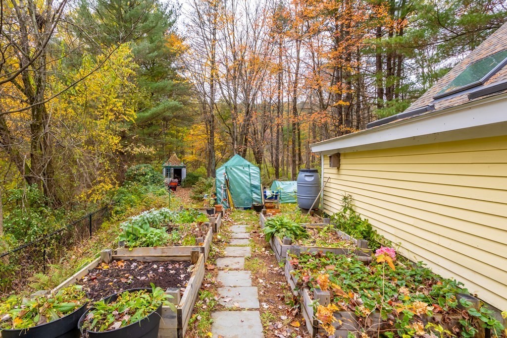 5 Manor Road Bolton, MA 01740 - Photo 30 of 30 a garden view with a seating space