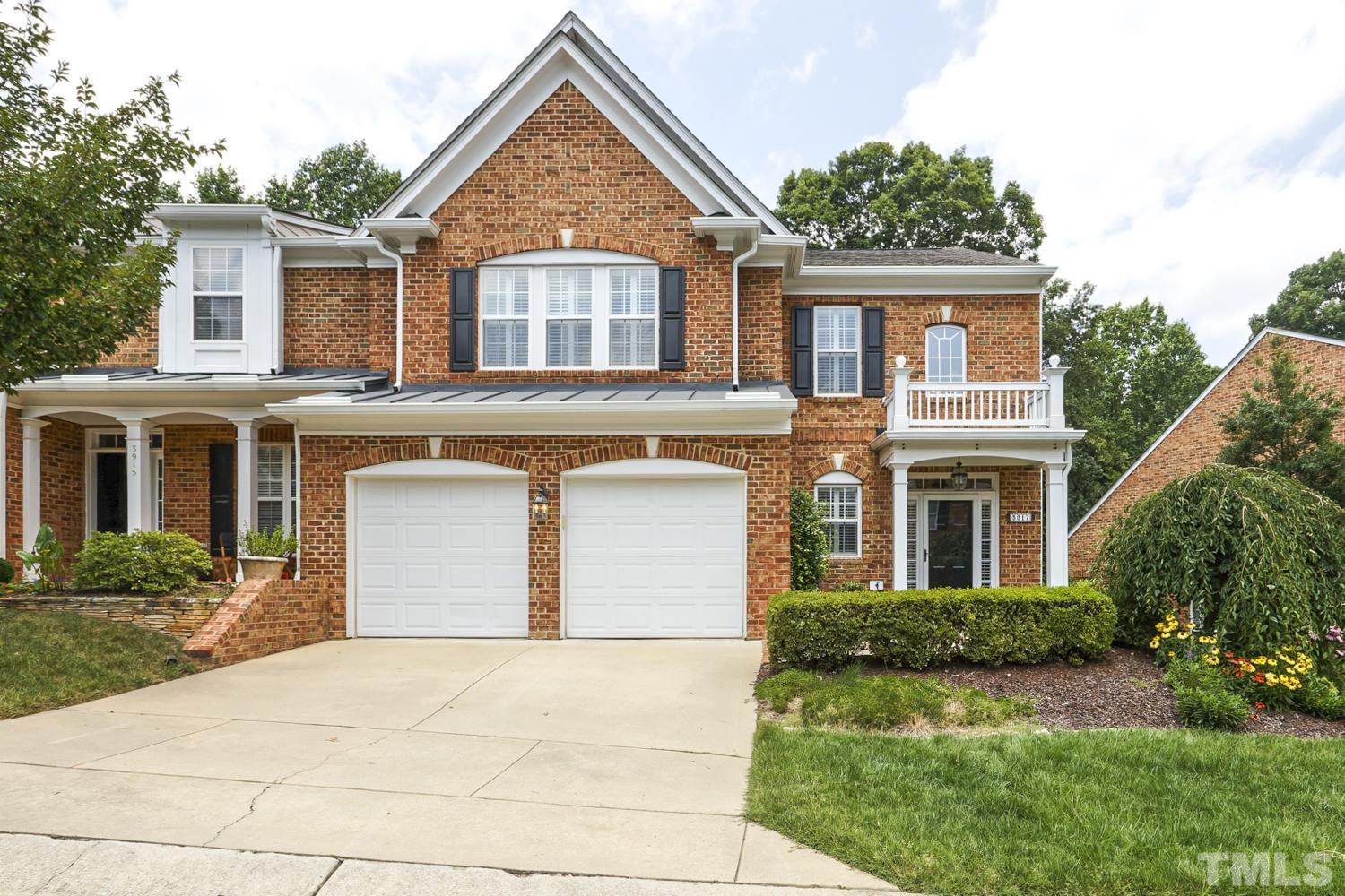 3917 Sunset Maple Court Raleigh, NC 27612 - Photo 54 of 54 front view of a house with a yard