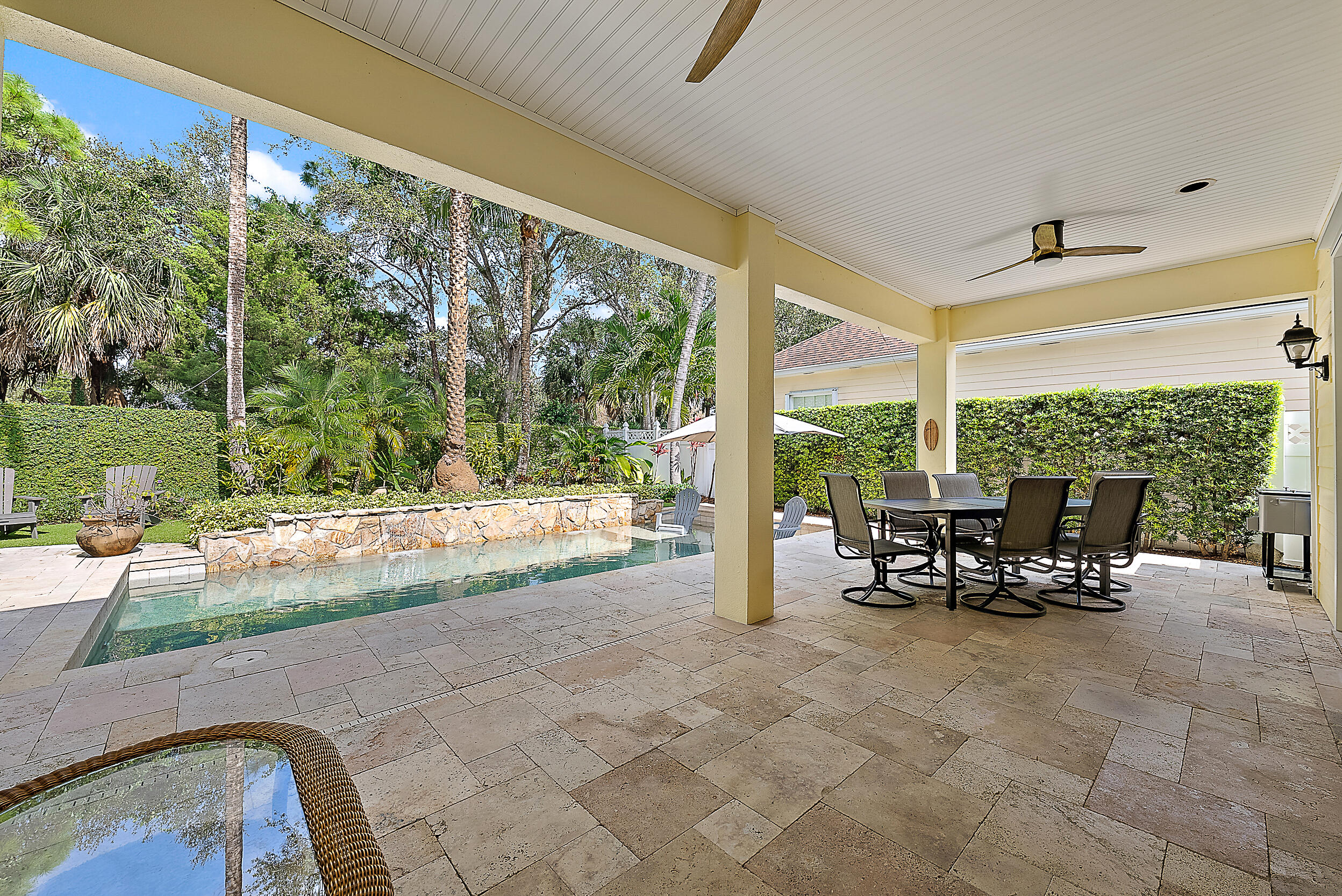 140 Sweet Bay Circle Jupiter, FL 33458 - Photo 28 of 36 Covered Patio/Backyard