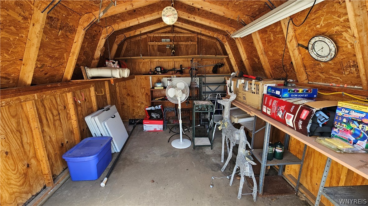 20 Calla Way Cheektowaga, NY 14043 - Photo 31 of 31 Shed interior with connected electrical