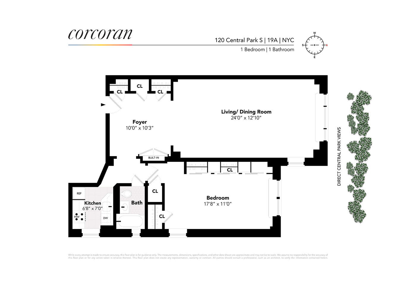 120 Central Park South, Unit 19A Manhattan, NY 10019 - Photo 7 of 7