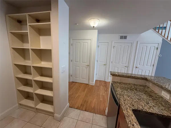 a view of a storage & utility room