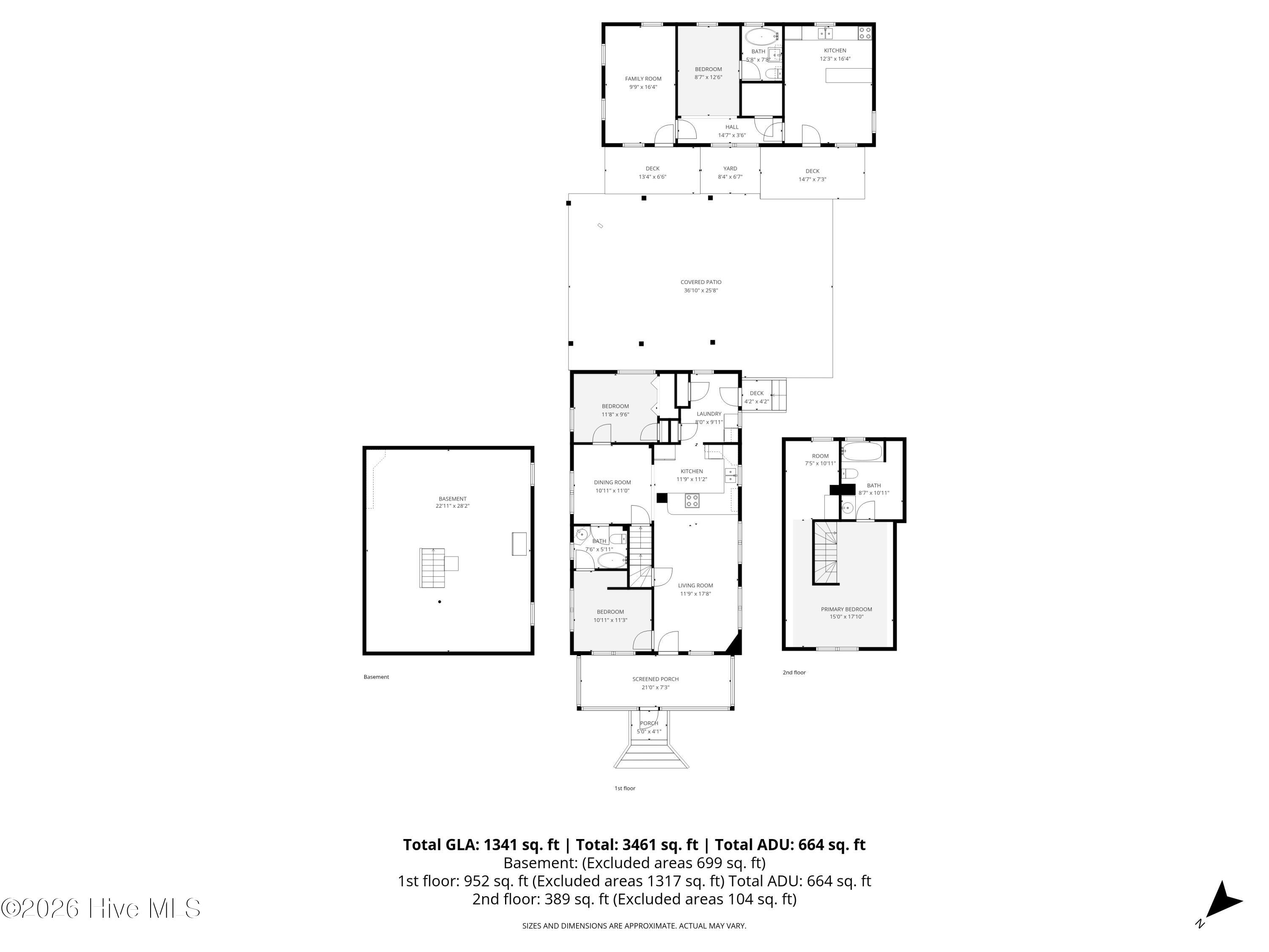 745 North May Street Southern Pines, NC 28387 - Photo 47 of 50 Floor Plan - All