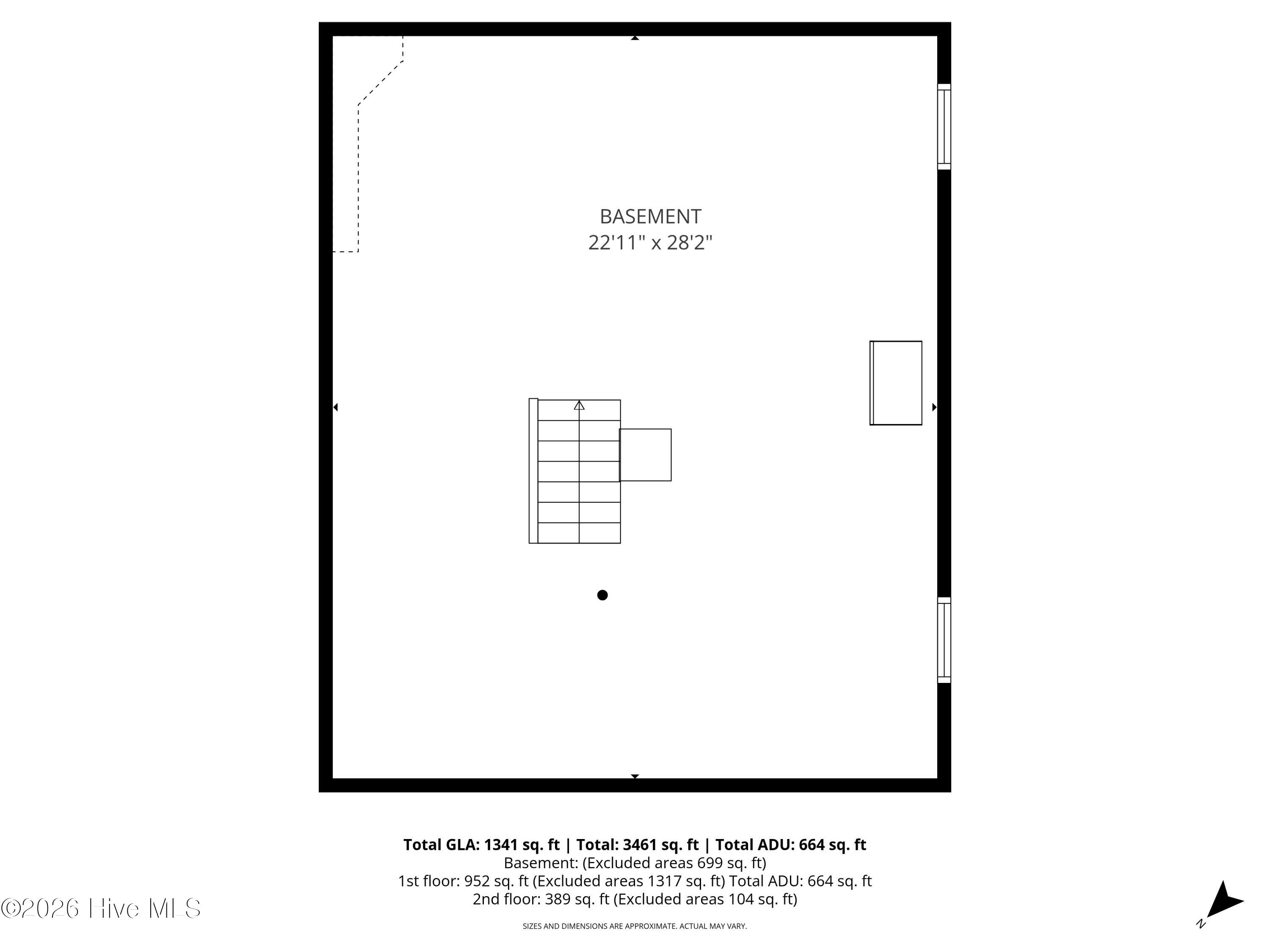 745 North May Street Southern Pines, NC 28387 - Photo 50 of 50 Floor Plan - Basement
