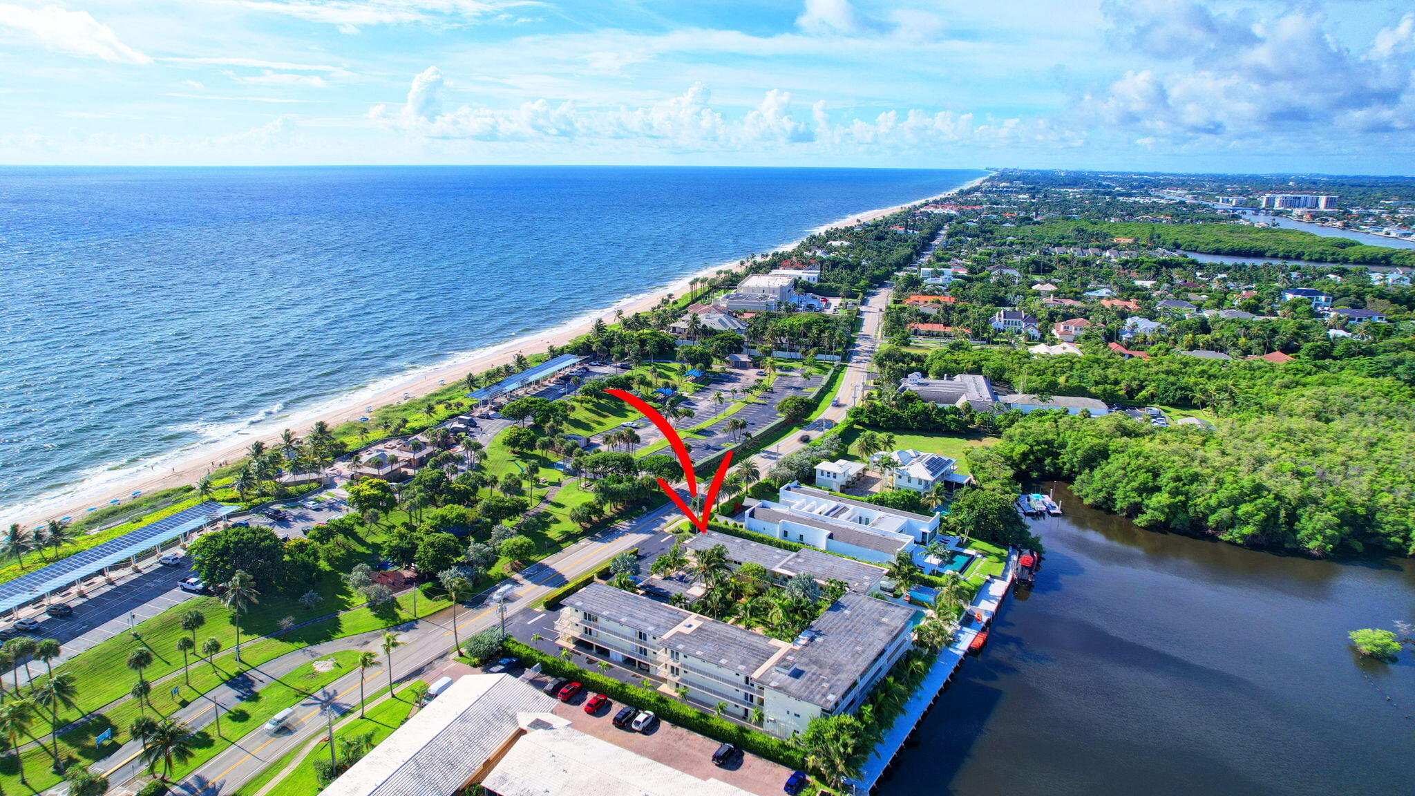 6520 North Ocean Boulevard, Unit 30 Ocean Ridge, FL 33435 - Photo 17 of 29 an aerial view of a city