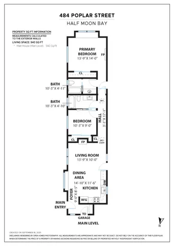 $1,199,000 | 484 Poplar Street, Half Moon Bay, CA 94019