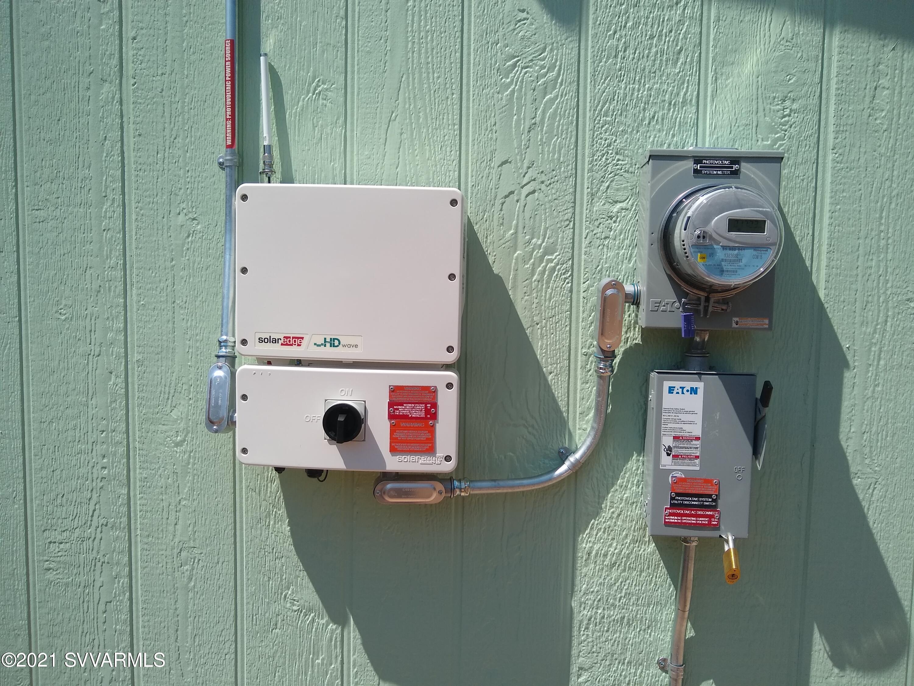 3581 East Drover Rimrock, AZ 86335 - Photo 24 of 25 Solar Control panel