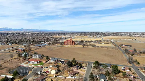 a view of city and mountain