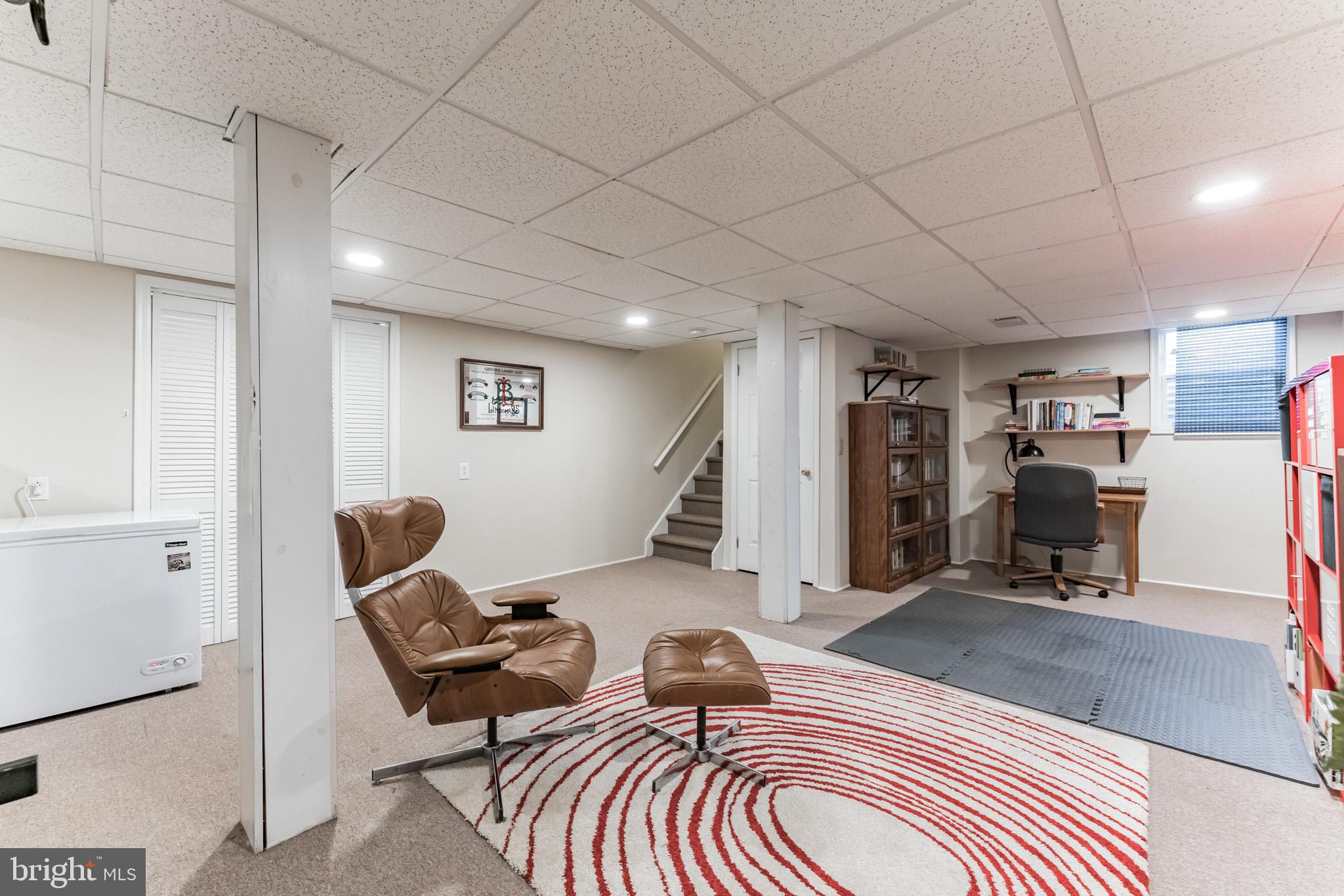 408 Tudor Road Collegeville, PA 19426 - Photo 29 of 30 Finished basement for office, studying, gym, tv...