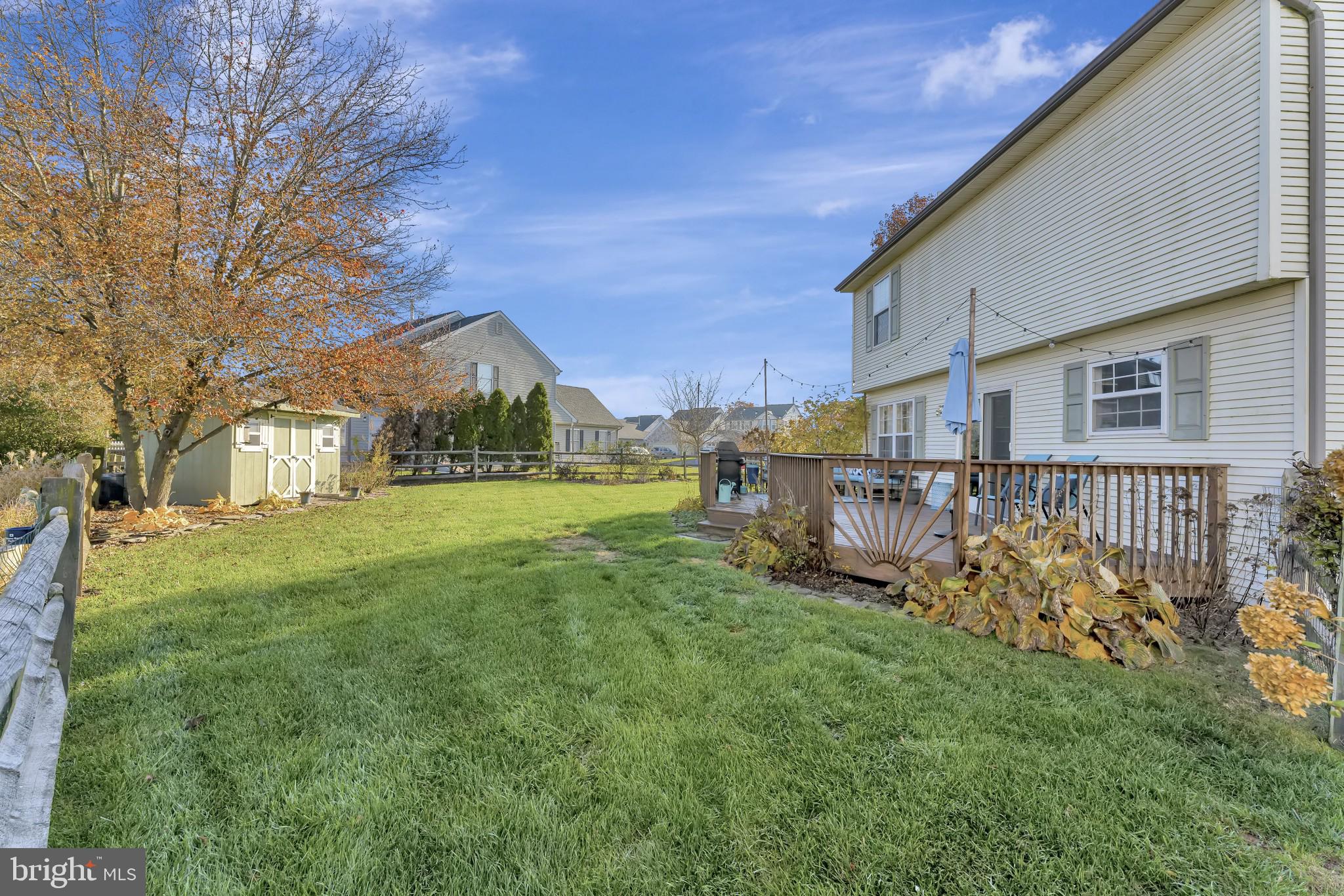 408 Tudor Road Collegeville, PA 19426 - Photo 4 of 30 Backyard is fenced and has a shed