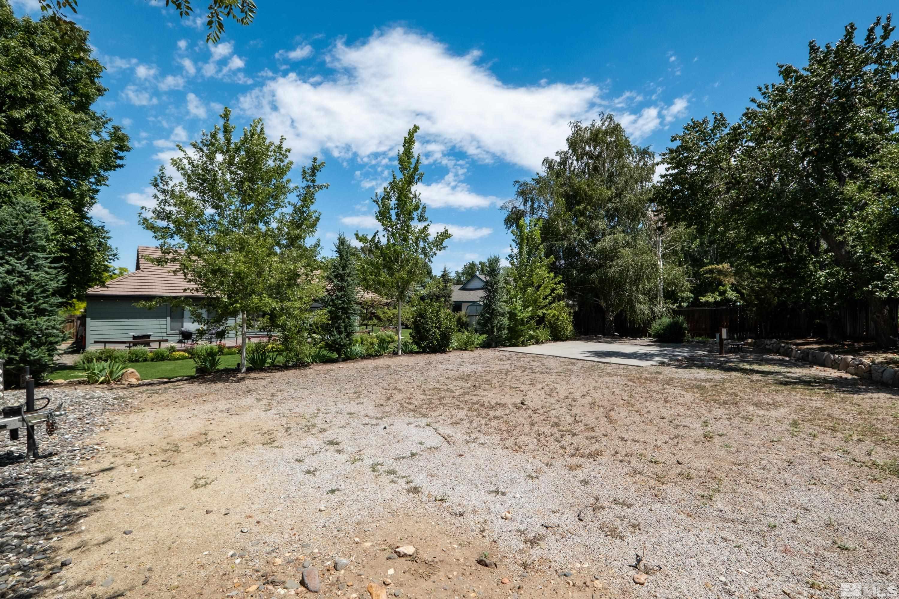 14195 Riata Circle Reno, NV 89521 - Photo 27 of 29 a view of a backyard of a house