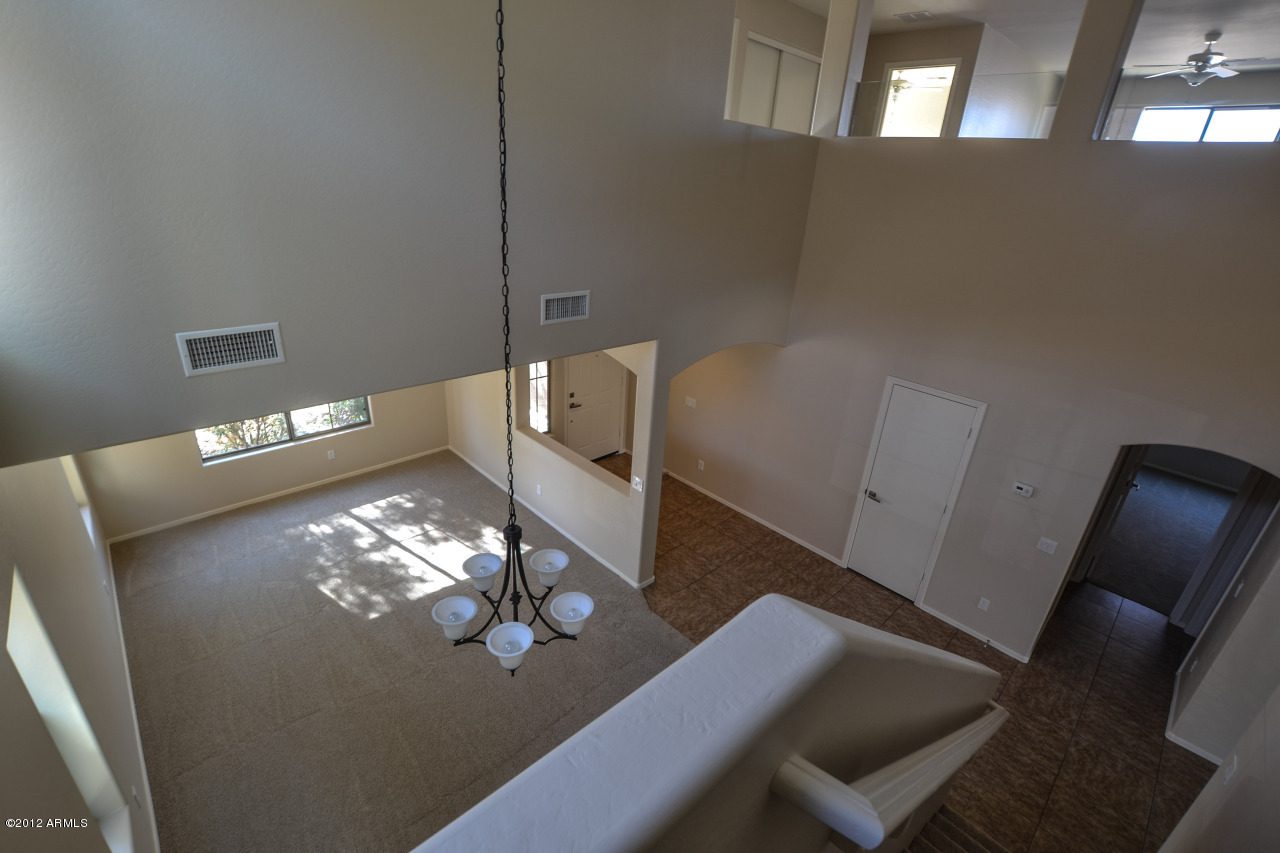2414 West Peak View Road Phoenix, AZ 85085 - Photo 34 of 38 View from loft to downstairs